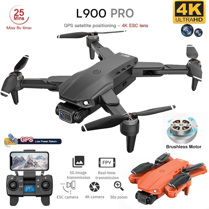 Drone Camera Hd - L900 Pro GPS Drone 4K Professionale