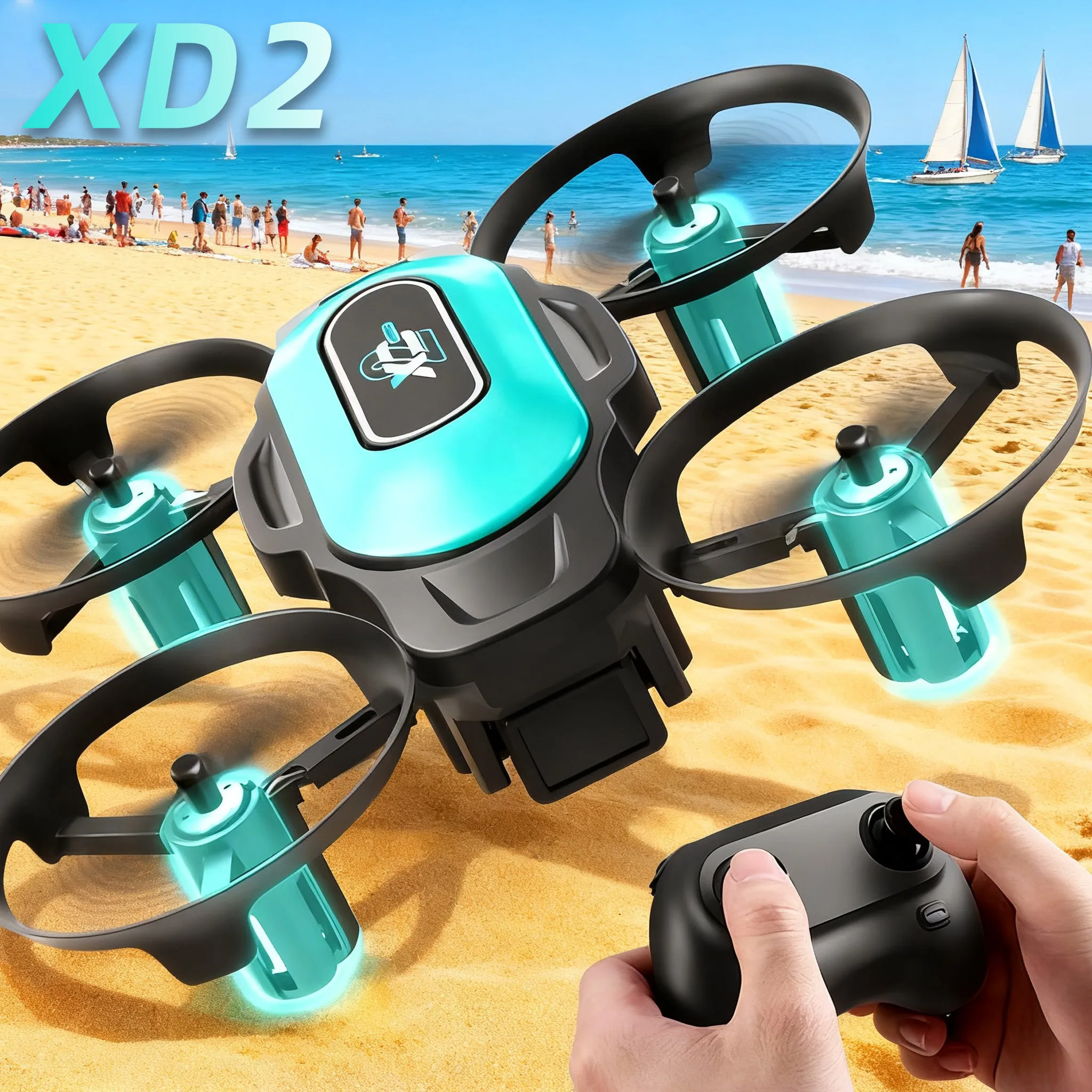 Drone Camera Hd - Mini Drone XD2, 360 ° Acrobazie
