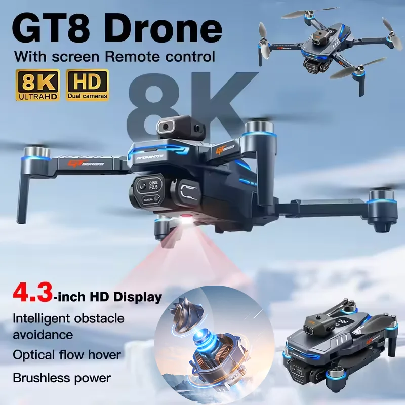 Drone Camera 4K - Drone ANATEL Omologato, NOVITÀ, con Doppia