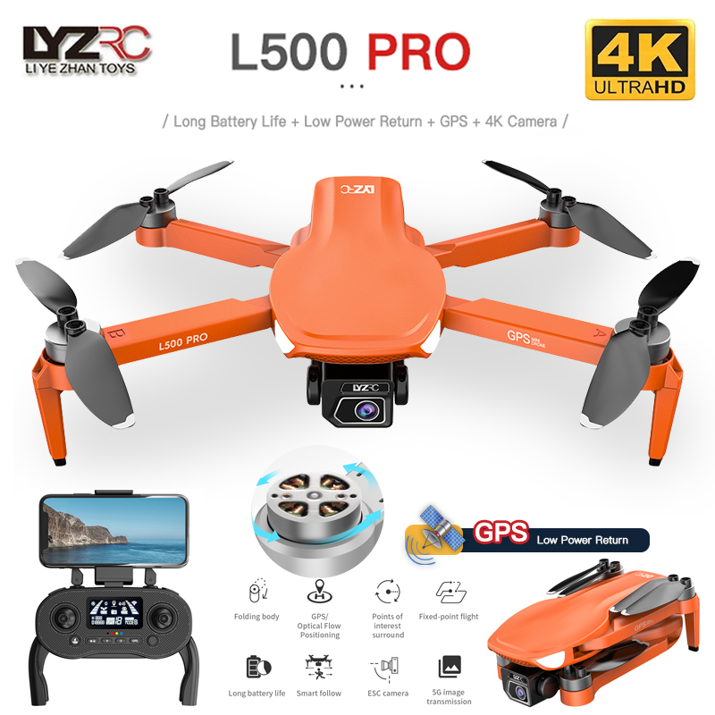 L500 PRO GPS Drone 4K Profesio - Drone Camera Wide Angle recensione e prezzo