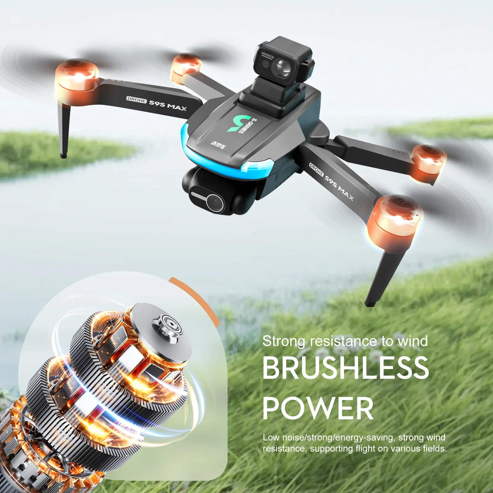 NUOVO S9S MAX MINI Drone 4K 2  - Drone Camera With Gimbal recensione e prezzo