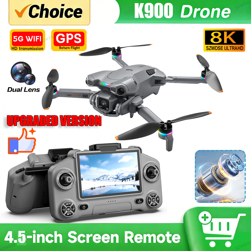 Nuovo Drone GPS K900 MAX con T - Drone Camera Night Vision recensione e prezzo